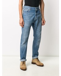 Мужские голубые джинсы от Brunello Cucinelli