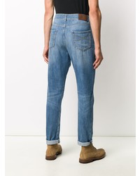 Мужские голубые джинсы от Brunello Cucinelli