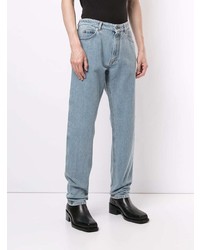 Мужские голубые джинсы от Salvatore Ferragamo