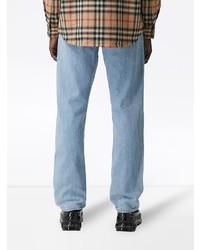 Мужские голубые джинсы от Burberry