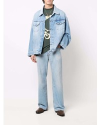 Мужские голубые джинсы от Acne Studios