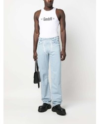 Мужские голубые джинсы от Gmbh