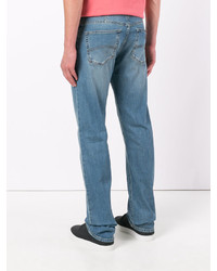 Мужские голубые джинсы от Armani Jeans