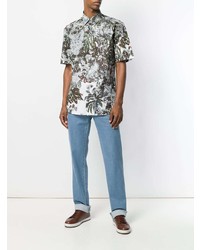 Мужские голубые джинсы от Brioni