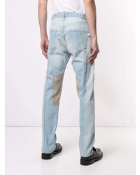 Мужские голубые джинсы от Facetasm