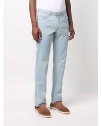 Мужские голубые джинсы от Brioni