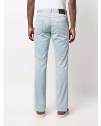 Мужские голубые джинсы от Brioni