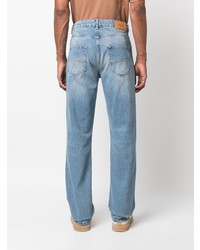 Мужские голубые джинсы от Flaneur Homme