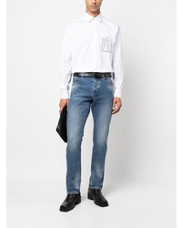 Мужские голубые джинсы от John Richmond