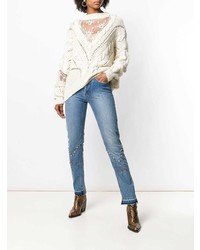 Женские голубые джинсы от Almaz