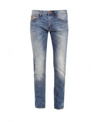 Мужские голубые джинсы от Superdry