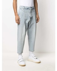 Мужские голубые джинсы от Drôle De Monsieur