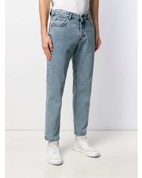 Мужские голубые джинсы от Ami Paris