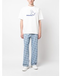 Мужские голубые джинсы от Ader Error