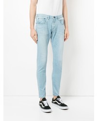 Мужские голубые джинсы от Monkey Time