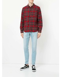 Мужские голубые джинсы от Monkey Time