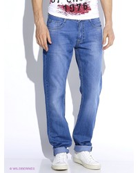 Мужские голубые джинсы от Tom Farr