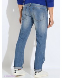 Мужские голубые джинсы от Tom Farr