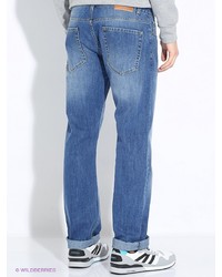 Мужские голубые джинсы от Tom Farr