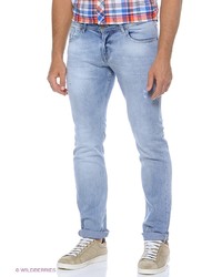 Мужские голубые джинсы от Tom Farr