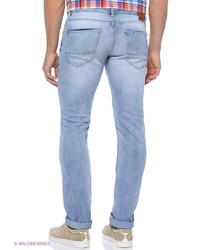Мужские голубые джинсы от Tom Farr