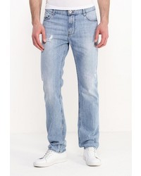 Мужские голубые джинсы от Tom Farr