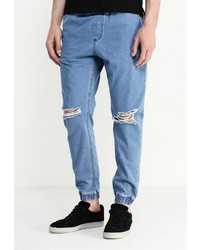 Мужские голубые джинсы от Topman