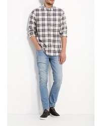 Мужские голубые джинсы от Topman