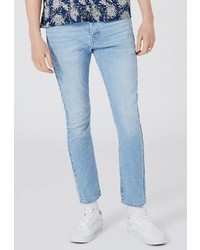 Мужские голубые джинсы от Topman