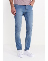 Мужские голубые джинсы от Topman