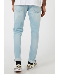 Мужские голубые джинсы от Topman