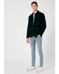 Мужские голубые джинсы от Topman