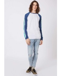 Мужские голубые джинсы от Topman