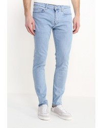 Мужские голубые джинсы от Topman