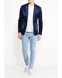 Мужские голубые джинсы от Topman