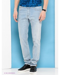 Мужские голубые джинсы от Trussardi