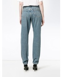 Женские голубые джинсы от Balenciaga