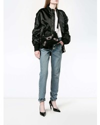 Женские голубые джинсы от Balenciaga