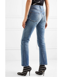 Женские голубые джинсы от Balenciaga