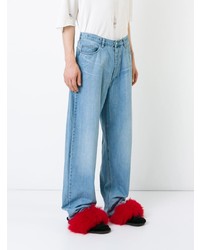 Мужские голубые джинсы от Ex Infinitas