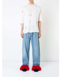 Мужские голубые джинсы от Ex Infinitas