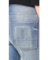 Женские голубые джинсы от Vince