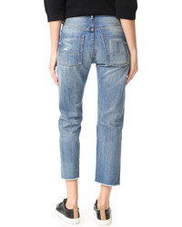 Женские голубые джинсы от Vince