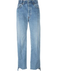 Женские голубые джинсы от Vetements