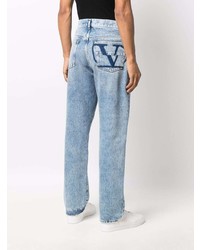 Мужские голубые джинсы от Valentino