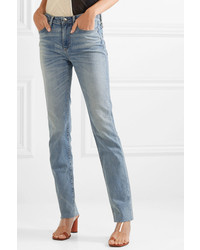Женские голубые джинсы от SIMON MILLE