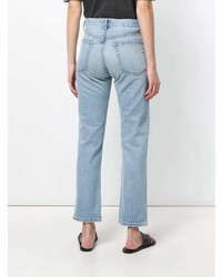 Женские голубые джинсы от Helmut Lang