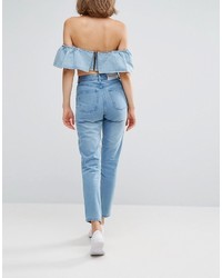 Женские голубые джинсы от WÅVEN