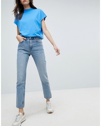 Женские голубые джинсы от Weekday