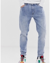 Мужские голубые джинсы от Weekday